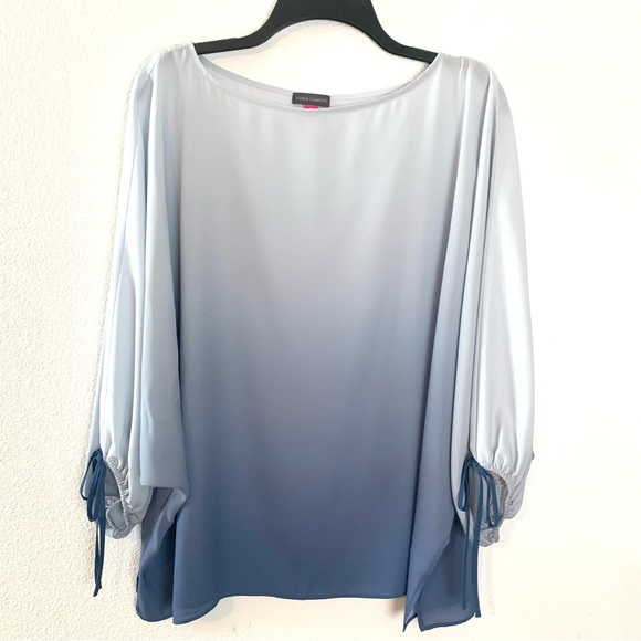 Vince Camuto Ombré Bubble Sleeve Blouse - Picture 1 of 8